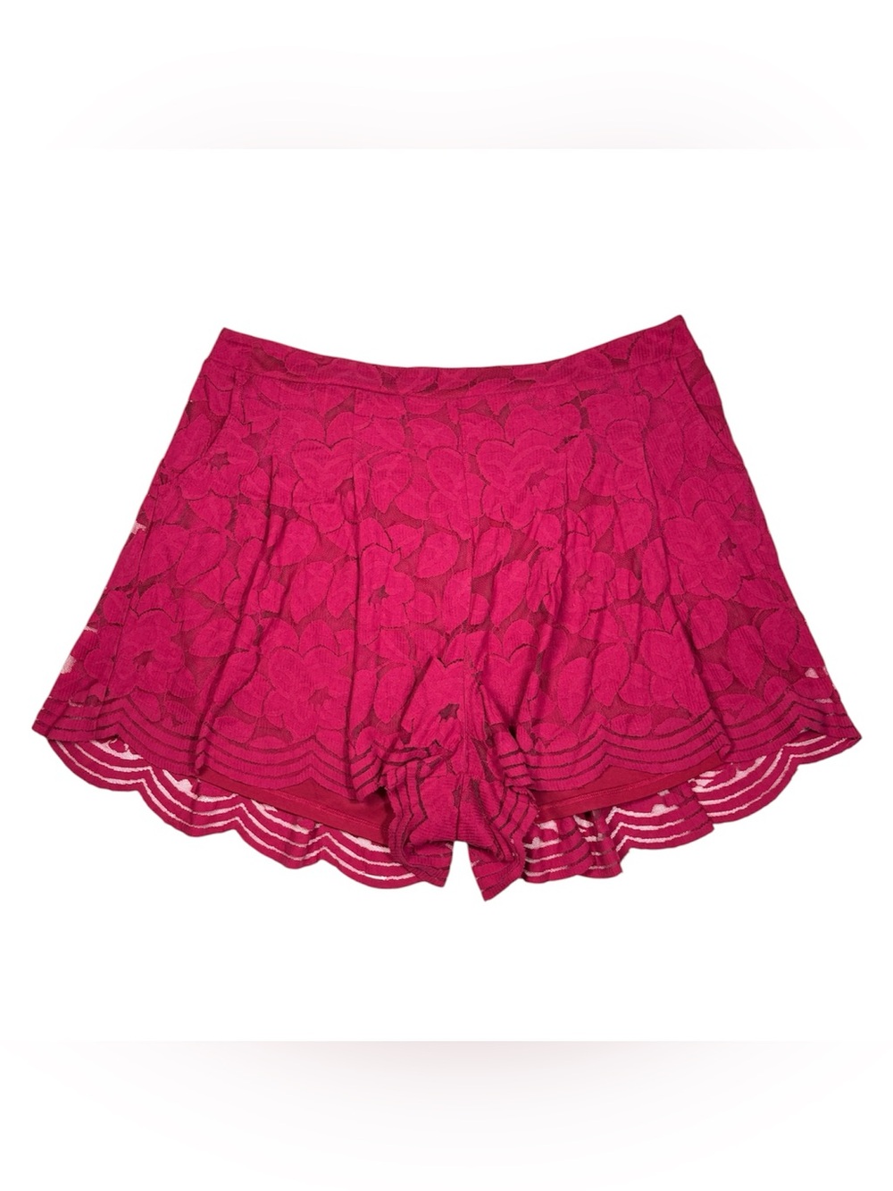 Torrid Floral Lace Shorts